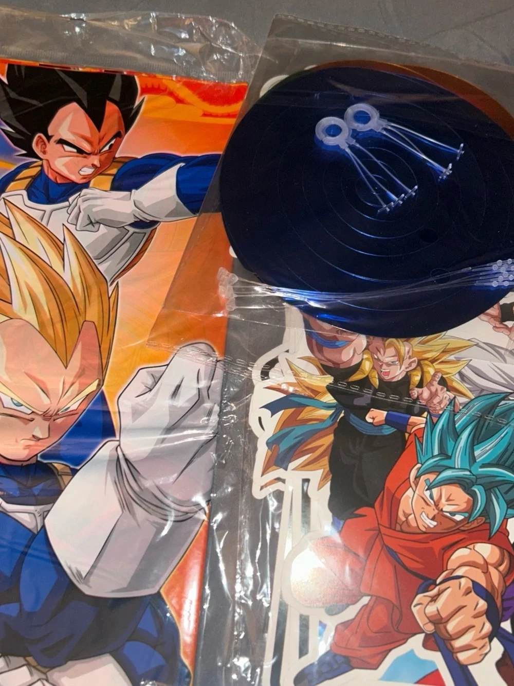 Dragon-ball z Themed Birthday Party Decoration Set - Blue & Red